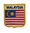 Malaysia Wappenaufnäher