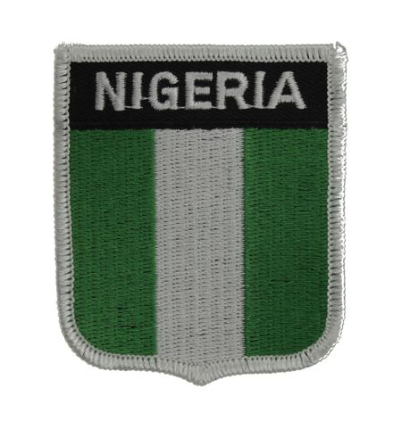 Nigeria  Wappenaufnäher