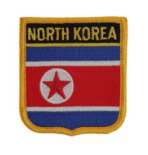 Nordkorea  Wappenaufnäher