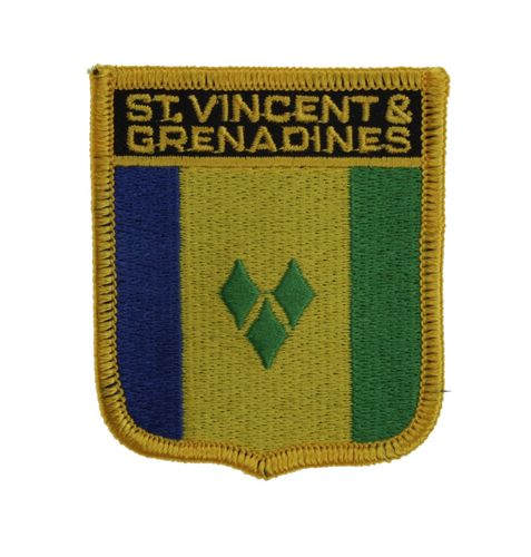 St Vincent und die Grenadinen  Wappenaufnäher