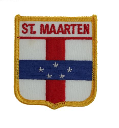 St Maarten Wappenaufnäher