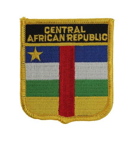 Zentralafrikanische Republik Wappenaufnäher