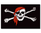 Pirat mit Kopftuch Flagge 150*250 cm