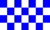 Karo Blau-Weiß Flagge 150*250 cm