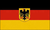 Deutschland mit Adler Flagge 60 * 90 cm