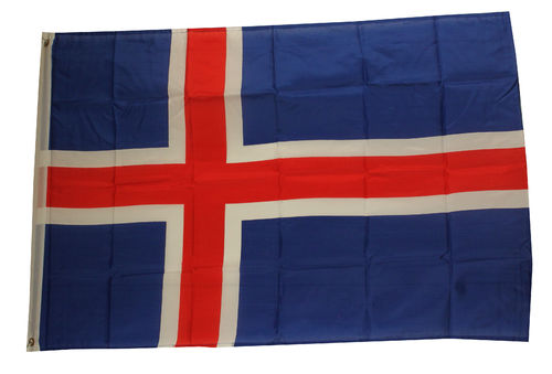 Island Flagge 60 * 90 cm