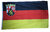 Rheinland-Pfalz Flagge 60 * 90 cm