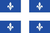 Quebec Flagge 90*150 cm