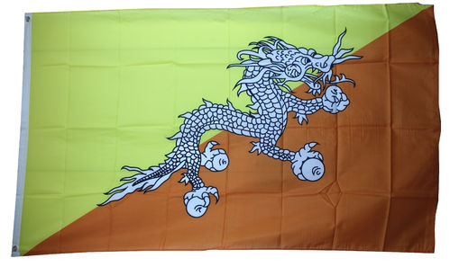Bhutan Flagge 90*150 cm