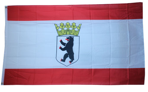 Berlin mit Krone Flagge 90*150 cm