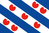 Friesland Flagge 90*150 cm