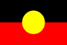 Aboriginies Flagge 90*150 cm