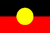 Aboriginies Flagge 90*150 cm