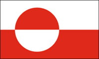 Grönland Flagge 90*150 cm