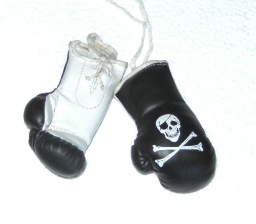 Mini Boxhandschuhe Pirat