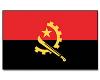 Outdoor-Hissflagge Angola 90*150 cm