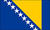 Outdoor-Hissflagge Bosnien Herzegowina 90*150 cm