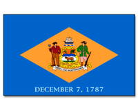Outdoor-Hissflagge Delaware 90*150 cm