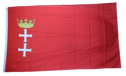 Outdoor-Hissflagge Danzig 90*150 cm