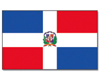 Outdoor-Hissflagge Dominicanische Republik 90*150 cm
