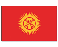 Outdoor-Hissflagge Kirgistan 90*150 cm