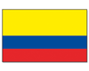 Outdoor-Hissflagge Kolumbien 90*150 cm