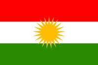 Outdoor-Hissflagge Kurdistan 90*150 cm
