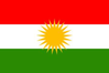 Outdoor-Hissflagge Kurdistan 90*150 cm