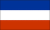 Outdoor-Hissflagge Jugoslawien 90*150 cm