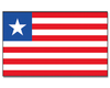Outdoor-Hissflagge Liberia 90*150 cm