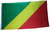 Outdoor-Hissflagge Kongo 90*150 cm