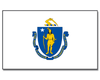 Outdoor-Hissflagge Massachusetts 90*150 cm
