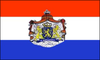Outdoor-Hissflagge Niederlande mit Wappen 90*150 cm