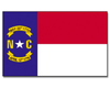 Outdoor-Hissflagge North Carolina 90*150 cm