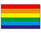 Outdoor-Hissflagge Regenbogen 90*150 cm