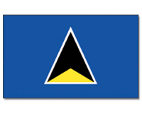 Outdoor-Hissflagge St. Lucia 90*150 cm