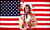 Outdoor-Hissflagge USA mit Indianer 90*150 cm