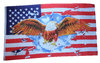 Outdoor-Hissflagge USA mit breitem Adler 90*150 cm
