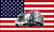 Outdoor-Hissflagge USA  mit Truck 90*150 cm