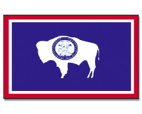 Outdoor-Hissflagge Wyoming 90*150 cm