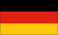 Deutschland Hohlsaumflagge 60 * 90 cm