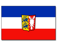 Schleswig- Holstein Hohlsaumflagge 60 * 90 cm