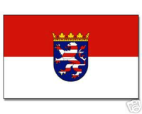 Hessen Hohlsaumflagge 60 * 90 cm