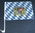Autoflagge Bayern mit Löwen