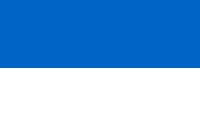 Autoflagge Blau-Weiß