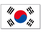 Autoflagge Südkorea