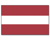 Autoflagge Lettland