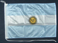 Boots/ Motorradflagge Argentinien