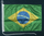 Boots/ Motorradflagge Brasilien