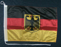 Boots/ Motorradflagge Deutschland mit Adler